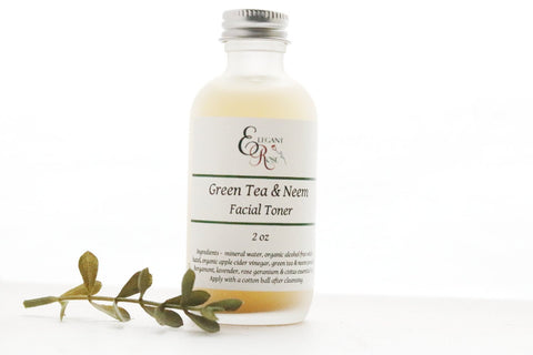 Green Tea & Neem Facial Toner -  for Oily/Acne